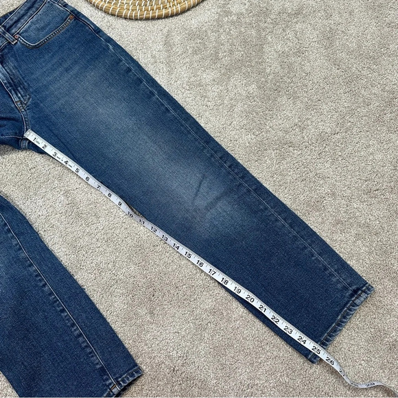Acne Studios Row Str Vintage Jeans Stretch Mide-Rise Ankle Crop Straight 27/32 - Picture 12 of 13